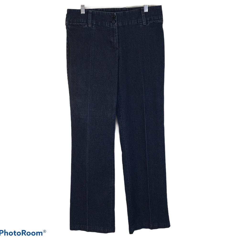 Focus 2000 Dark Wash Straight Leg Trouser Jeans 10